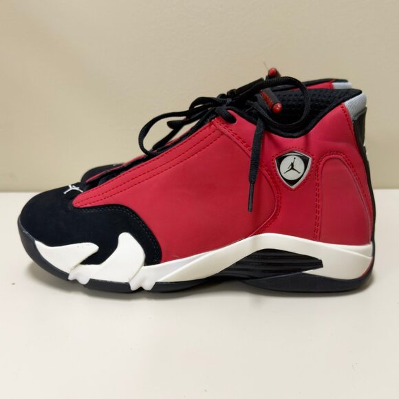 Air Jordan 14 Retro Gym Red Size 8.5 Toro 487471-011 - Picture 2 of 8